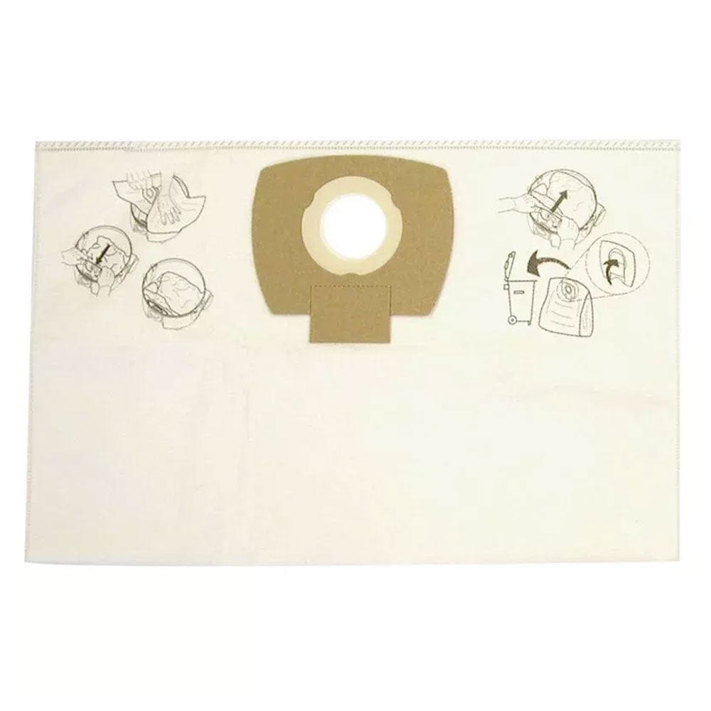 5Pce Replacement Filter Bags suit VC2010L P-72899 by Makita