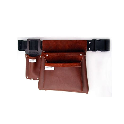 Tool Bag Gardening Vineyard Double Pouch Leather