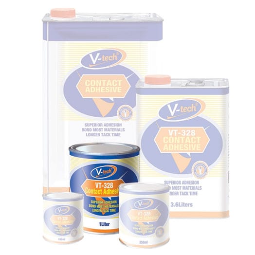 1L Tin of Contact Adhesive VT-328 V-Tech