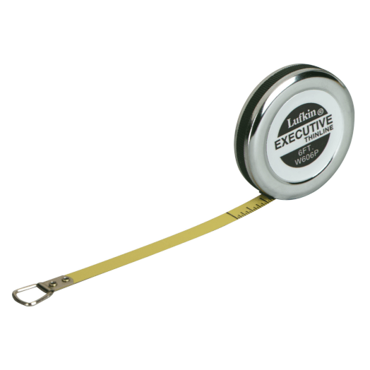 2m x 6mm Executive Diameter Tape W606PM by Lufkin