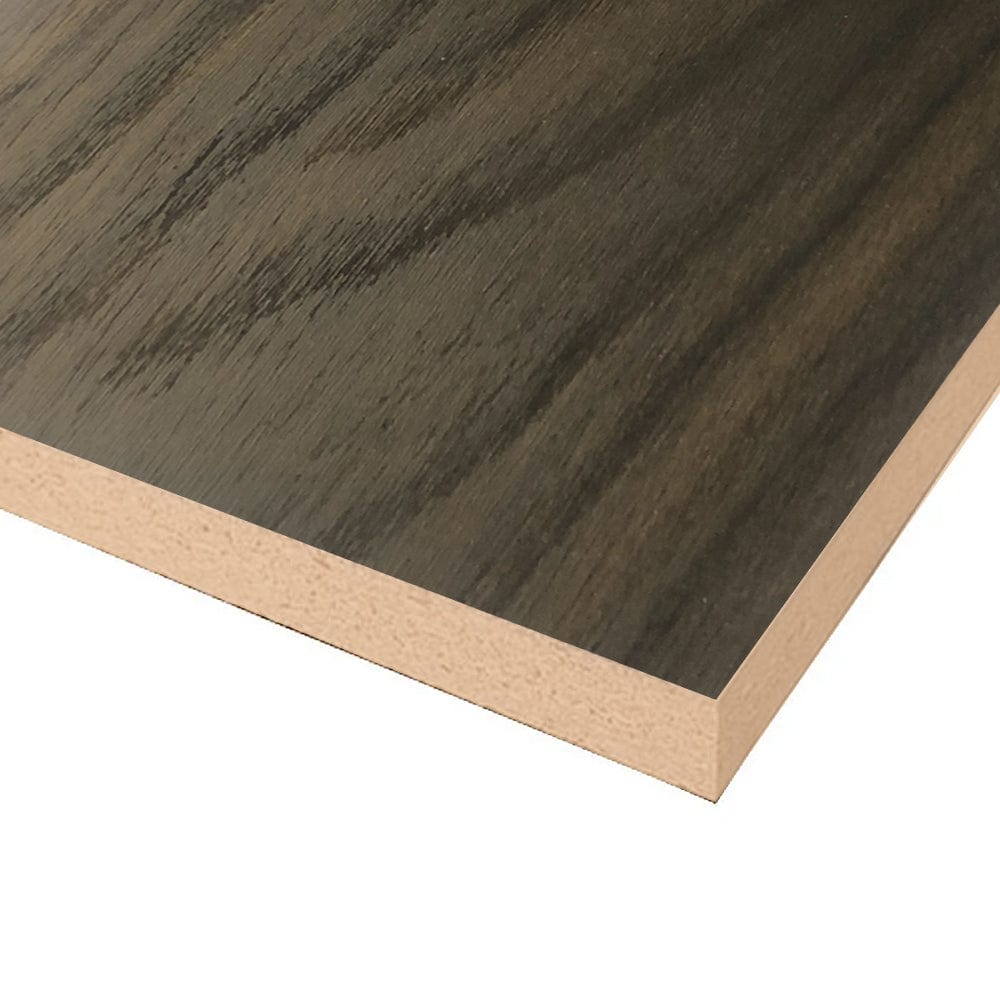 Tough Board Faux Walnut Melamine / MDF 2 Sided 2440mm x 1220mm x 16mm Ancona JACR1052