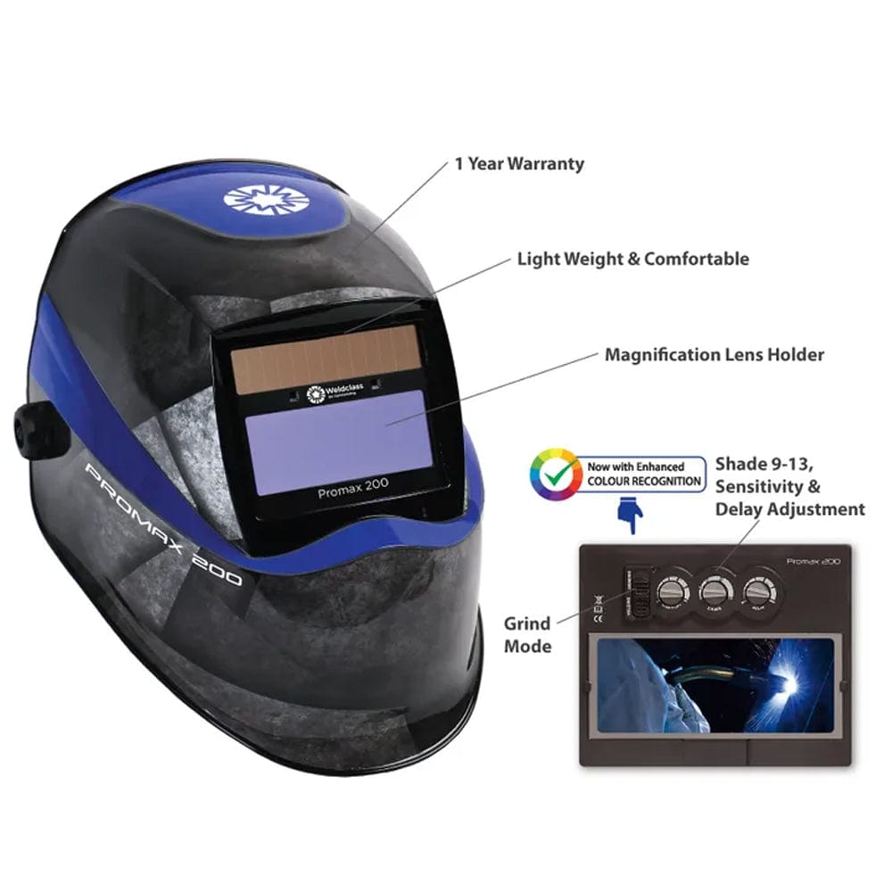 Weldclass Promax 200 Welding Helmet WC-05311