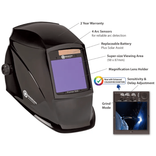 Weldclass Promax 500 Welding Helmet WC-05317