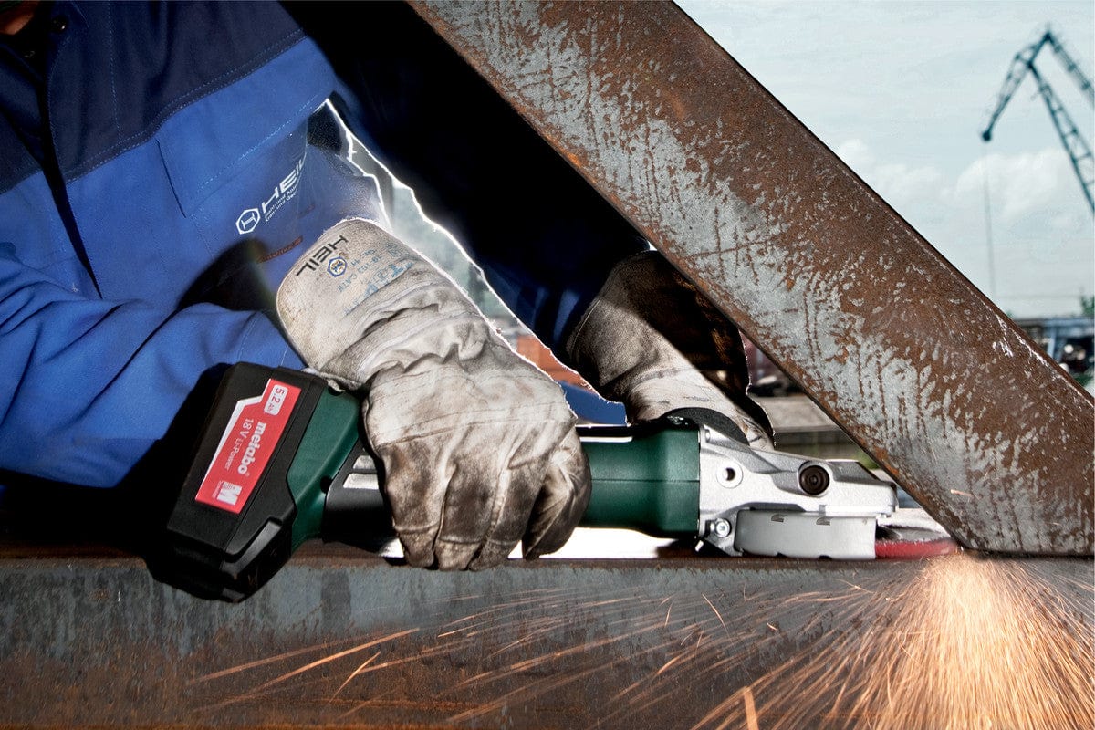 18V 125mm Flat-Head Angle Grinder Bare (Tool Only) WF18LTX125QUICK (601306840) by Metabo