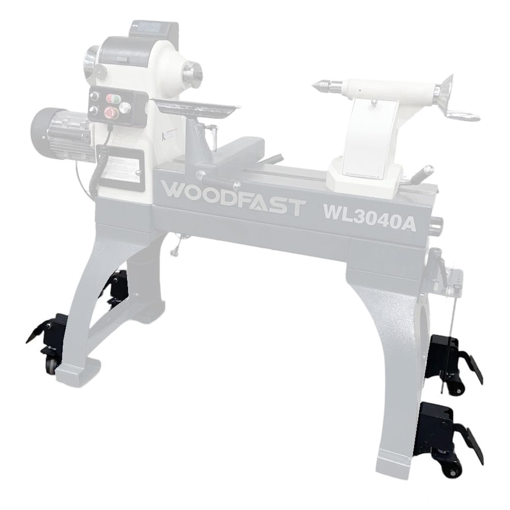 Woodfast 4Pce Mobility Wheel Kit suit WL3040 Series Lathe