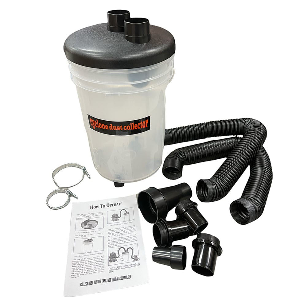 Oltre Cyclone Dust Collector Bin & Hose Fittings Kit Z-100