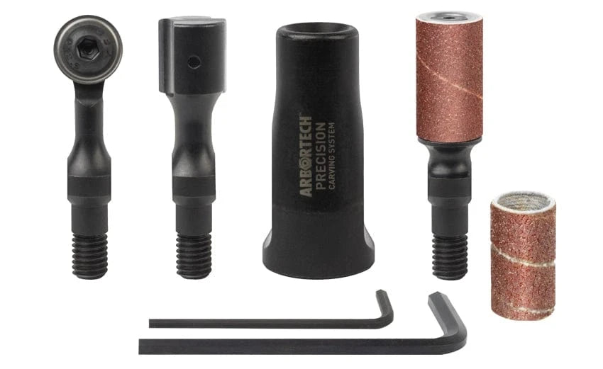 Precision Woodcarving System of Angle Grinders PCS.FG.1000 by Arbortech