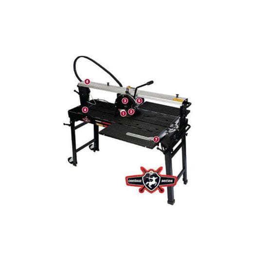 1250mm Centaur Electric Tile Cutter CEN1250S2 by DTA Australia