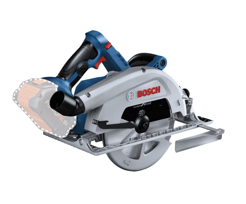 18V 190mm Biturbo Cordless Circular Saw Bare (Tool Only) GKS18V-68C (06016B5040) by Bosch