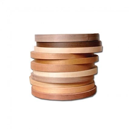5m x 22mm x 0.4mm Pre-Glued (Iron-on) (Hang Sell Pack) American Walnut Timber Veneer Edging 206-659 Consolidated Veneers