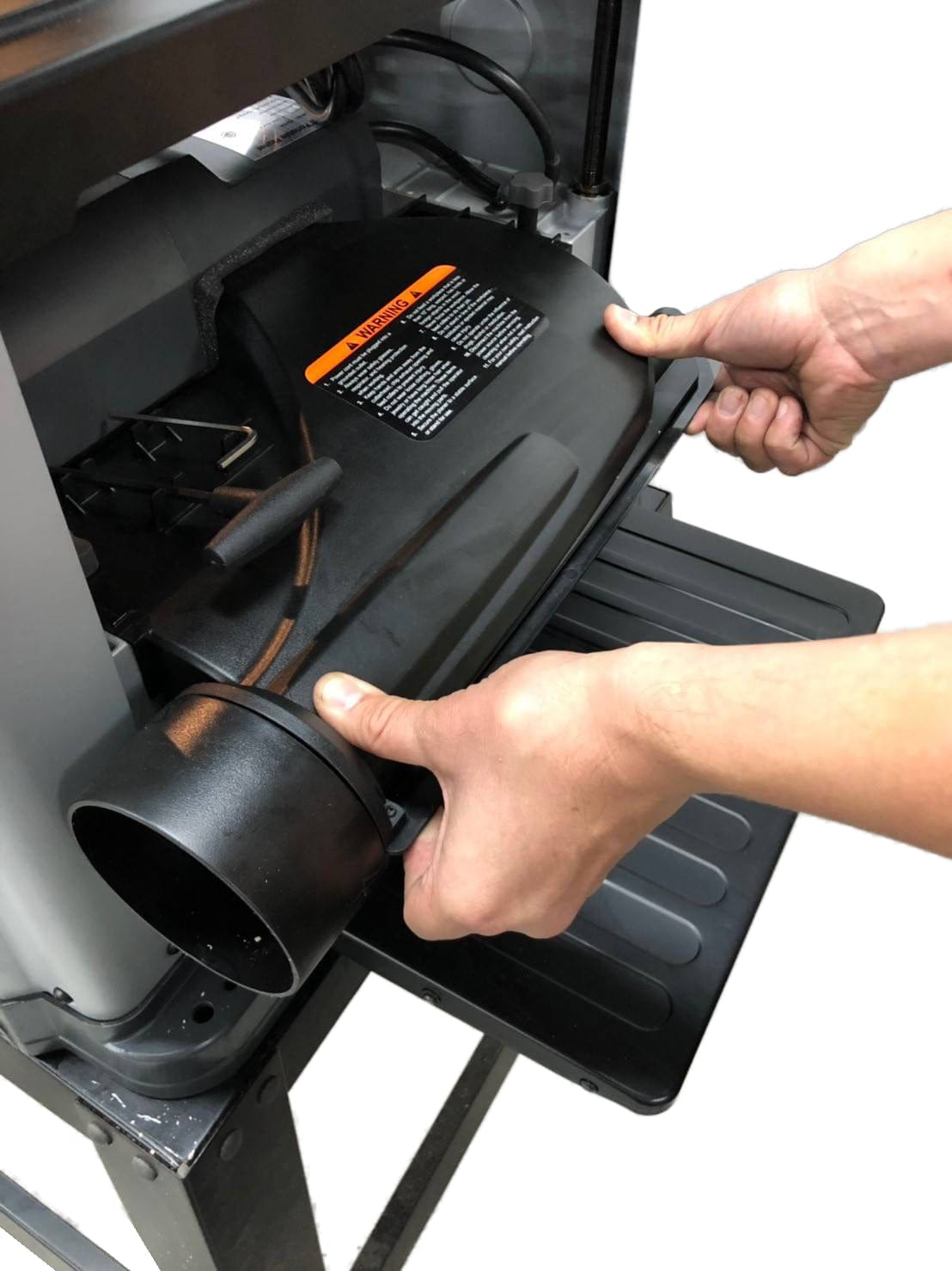 Oltre 330mm (13") Benchtop Thicknesser with Segmented Helical Style Cutter Head 240V OT-TH-330