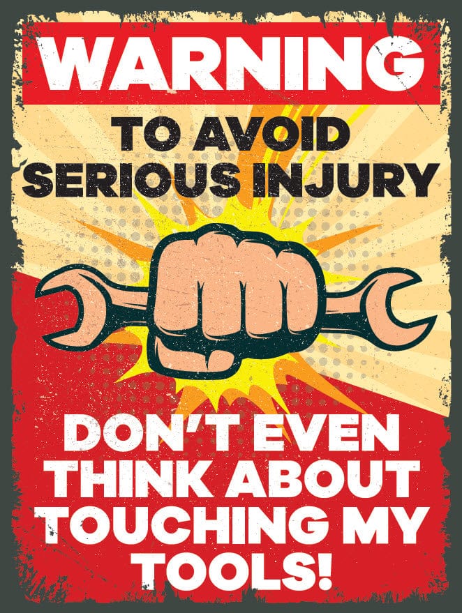 Metal Novelty Sign 300x400mm