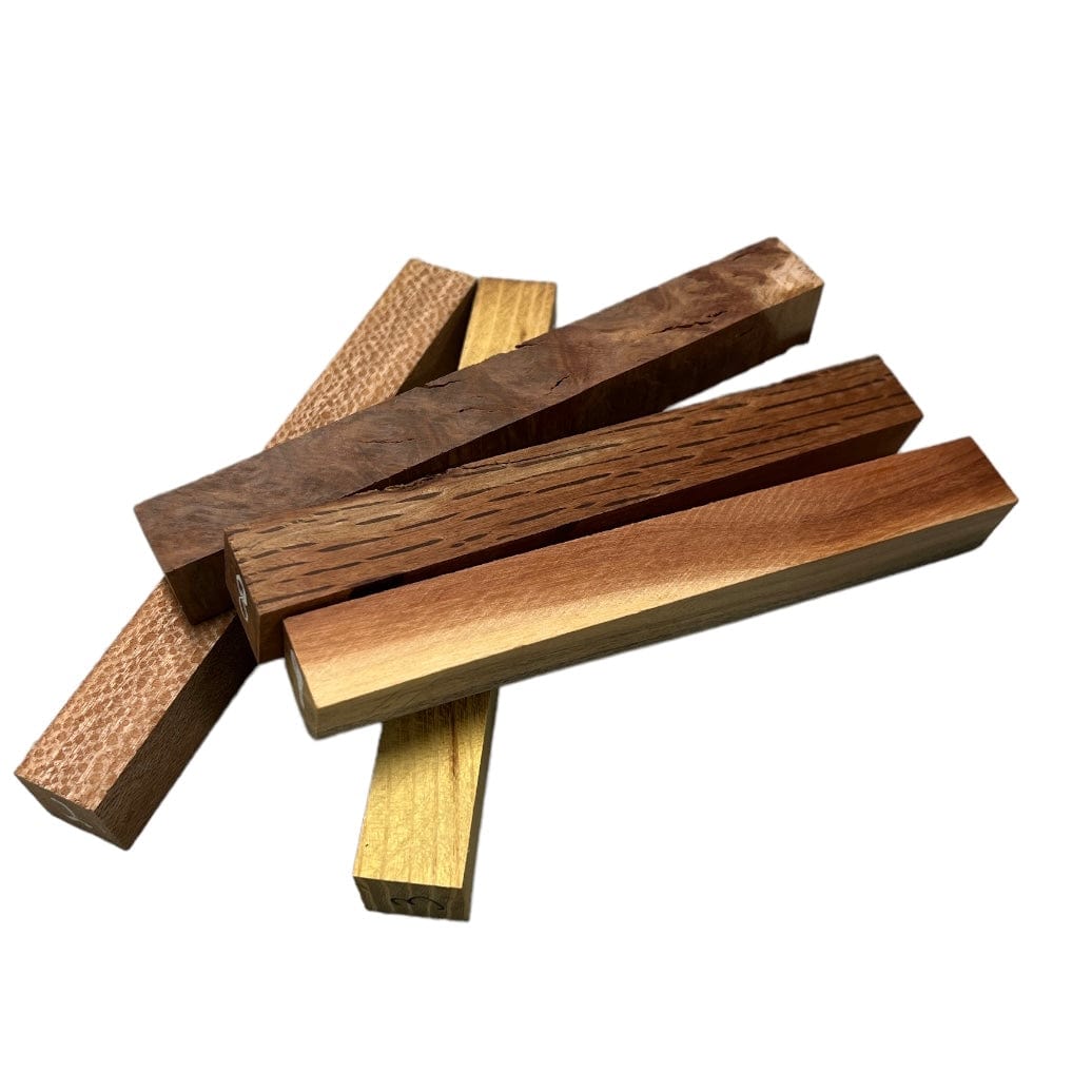 5Pce Timber / Wood Pen Blanks