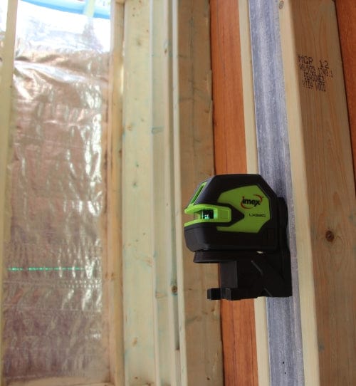 Green Beam Cross Line Laser Level Series 2 LX22G by Imex