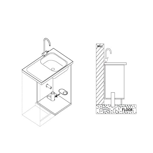 69mm Blank Plastic Cover Plate BF70