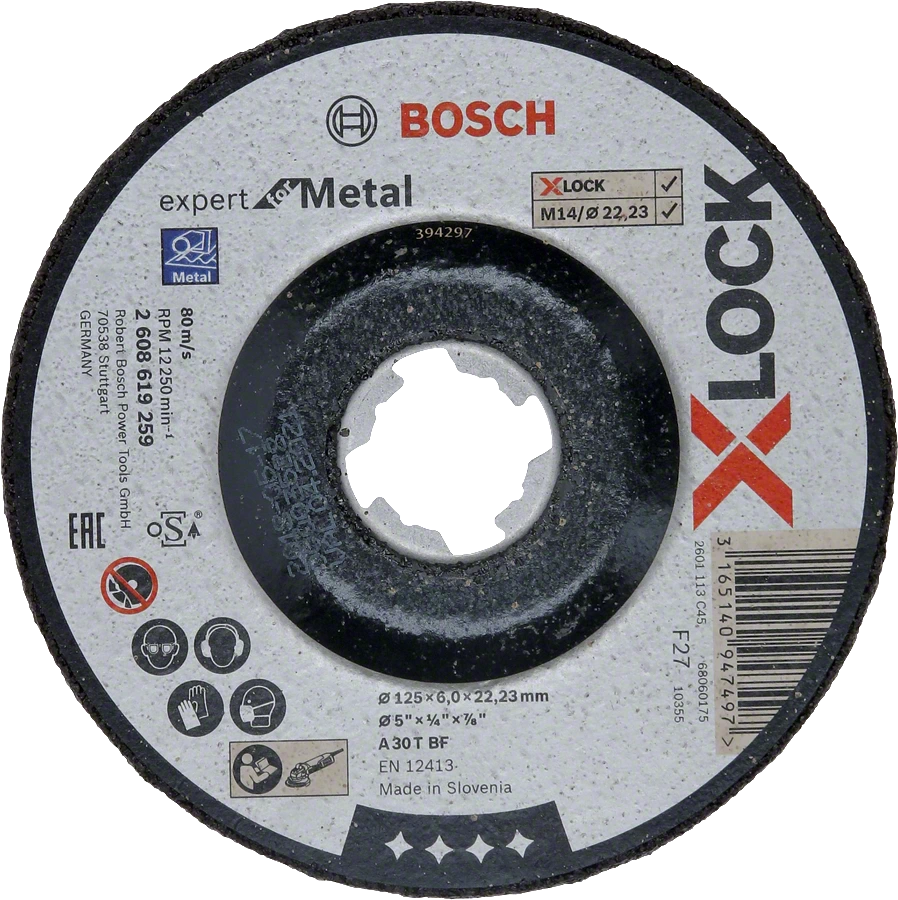 X-Lock Expert for Metal Grinding Disc 2608619259 by Bosch