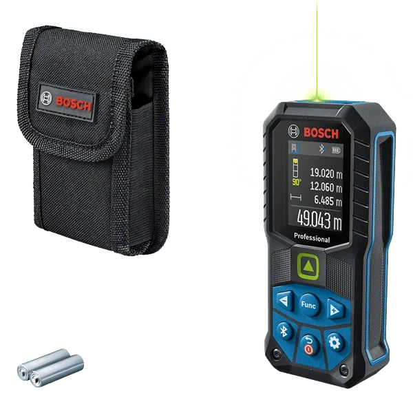 50m Green Laser Distance Measurer Bluetooth Connected GLM 50-27 CG (0601072UK0)
