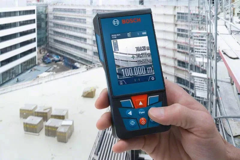 100m Professional Laser Distance Measurer GLM 100-25 C (0601072YK0) by Bosch