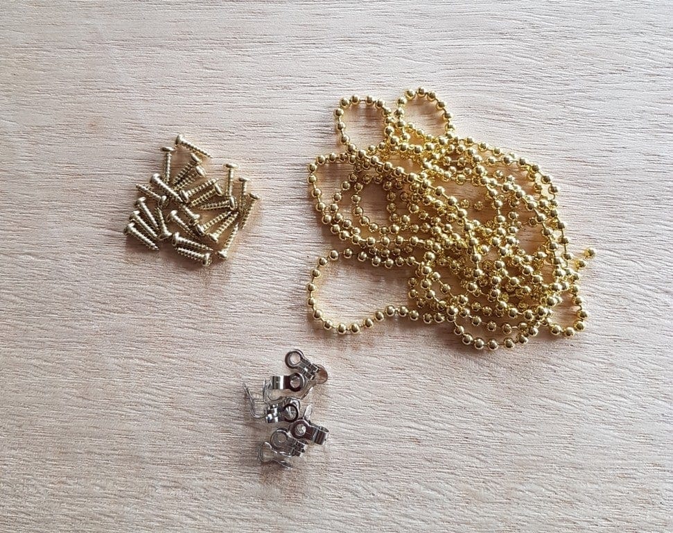 Ball Chain Fine Brass Plated BCHAIN03