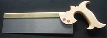 10" 20TPI RIP 1776 Dovetail Saw Maple Pistol Grip - Traditional Open Handle by Pax