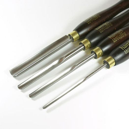 1" German Spindle Gouge HCT076 by Hamlet