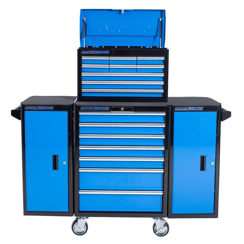 Kincrome 20 Drawer Evolution Chest + Trolley Side Locker Combo K7993