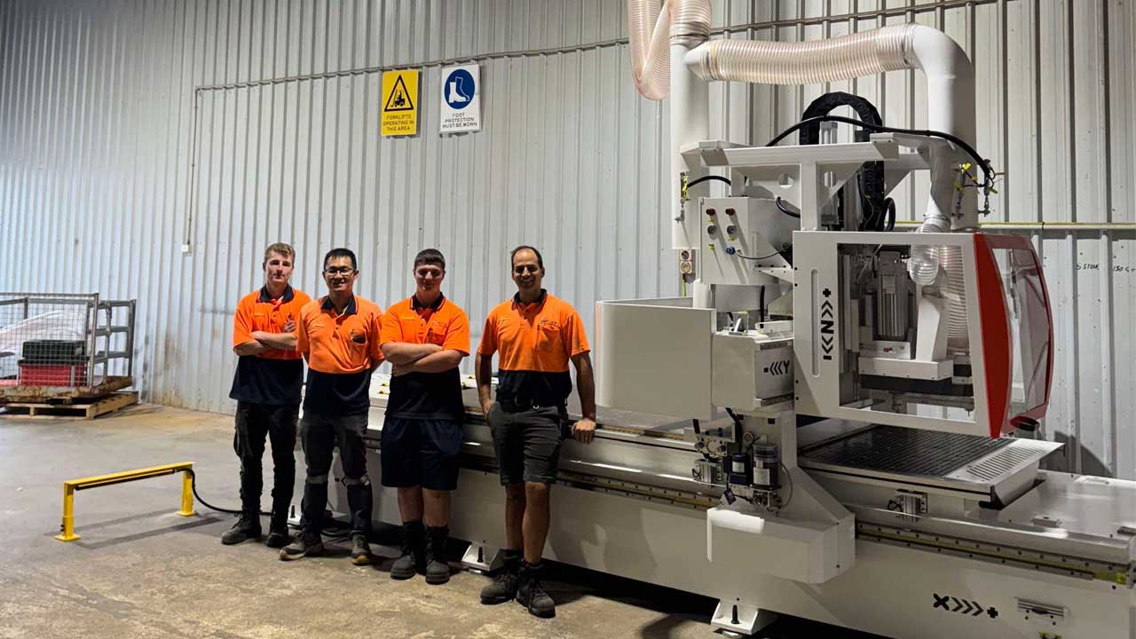 Client Install - Toughcut CNC Routing System - Splinter 4 x4 Solutions