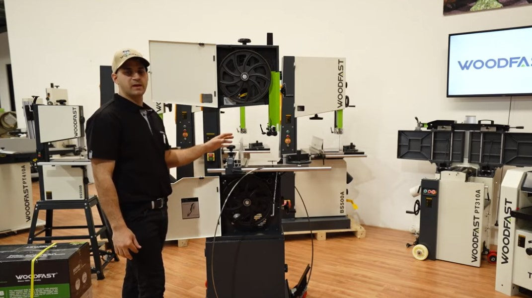 How to Set Up and Tune a Woodfast Bandsaw for Accurate Cutting
