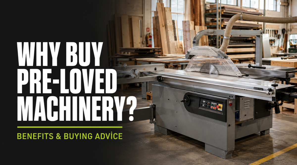 Why Buy Pre-Loved Machinery? Benefits, Checks and Buying Advice