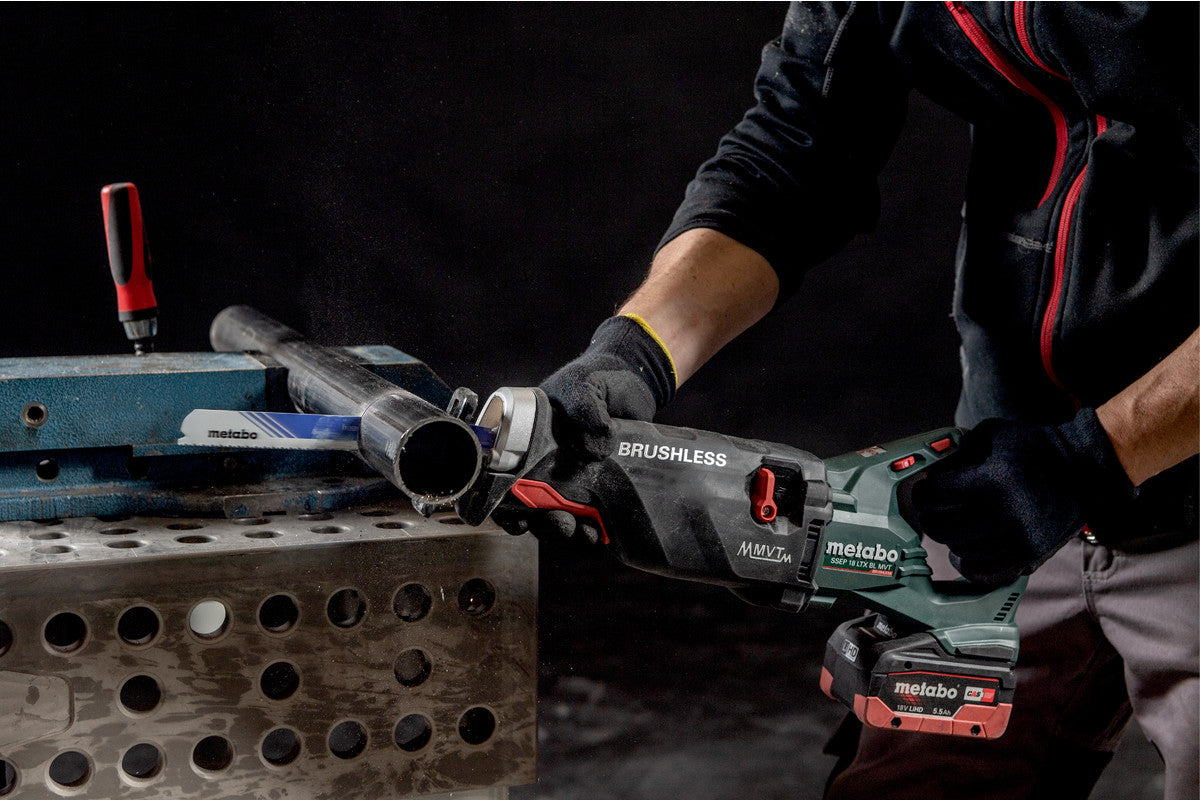 Cordless Reciprocating Saw, SSEP 18 LTX BL MVT - 602258850 by Metabo