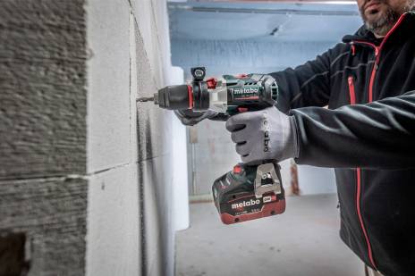 18V Brushless LTX Class Hammer Drill - 602360850 by Metabo