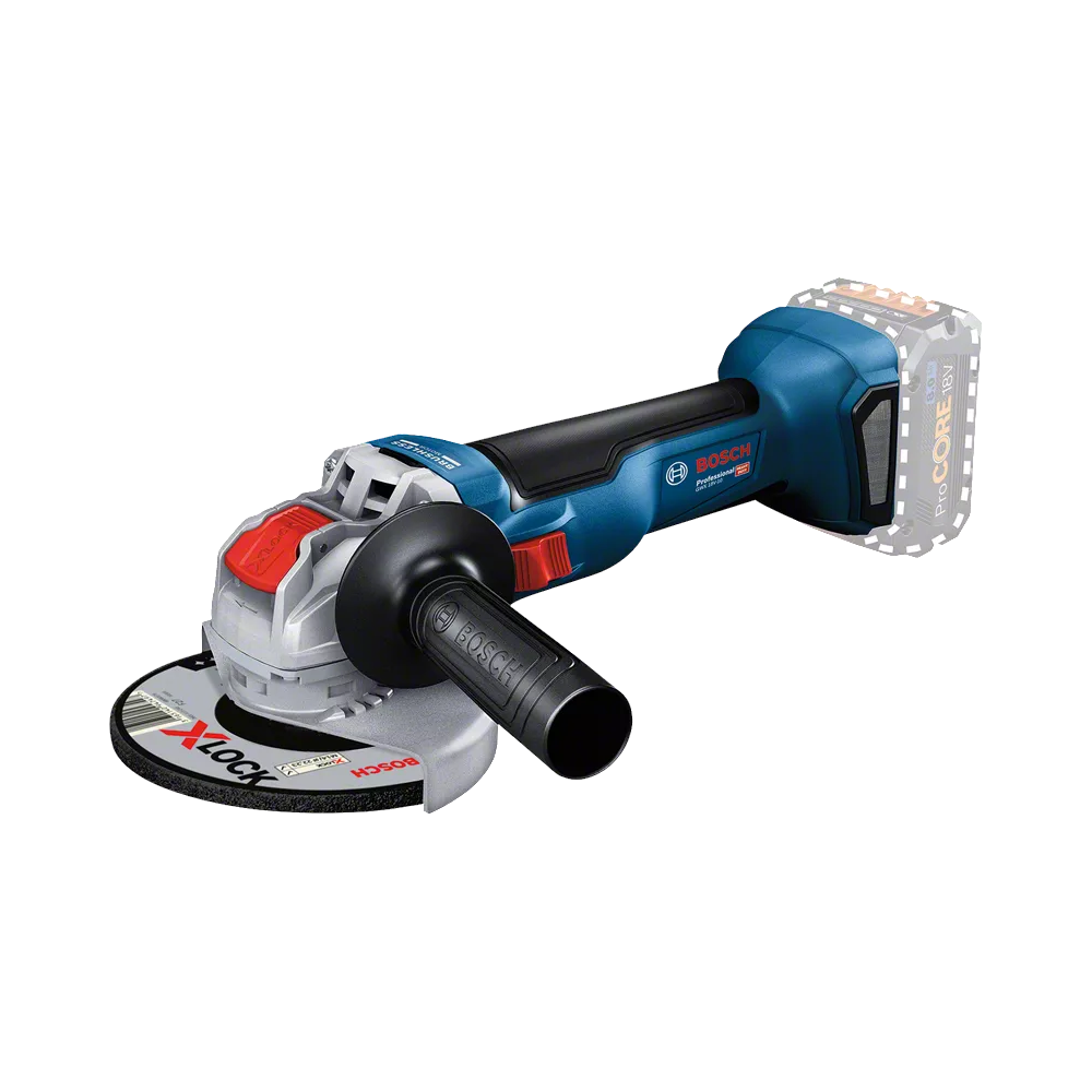 18V 125mm Angle Grinder with X-LOCK GWX18V-10 (06017B0100) by Bosch