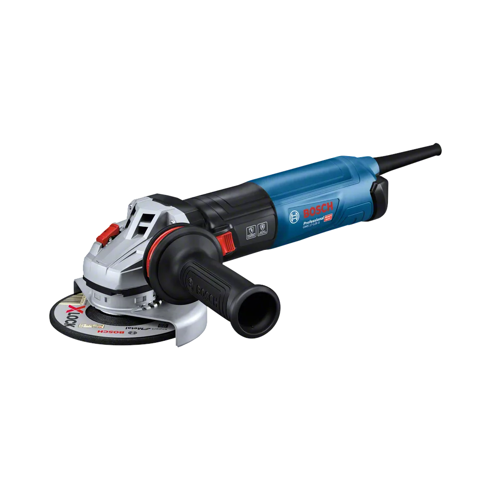 125mm 1700W Angle Grinder GWS17-125S (06017D0340) by Bosch