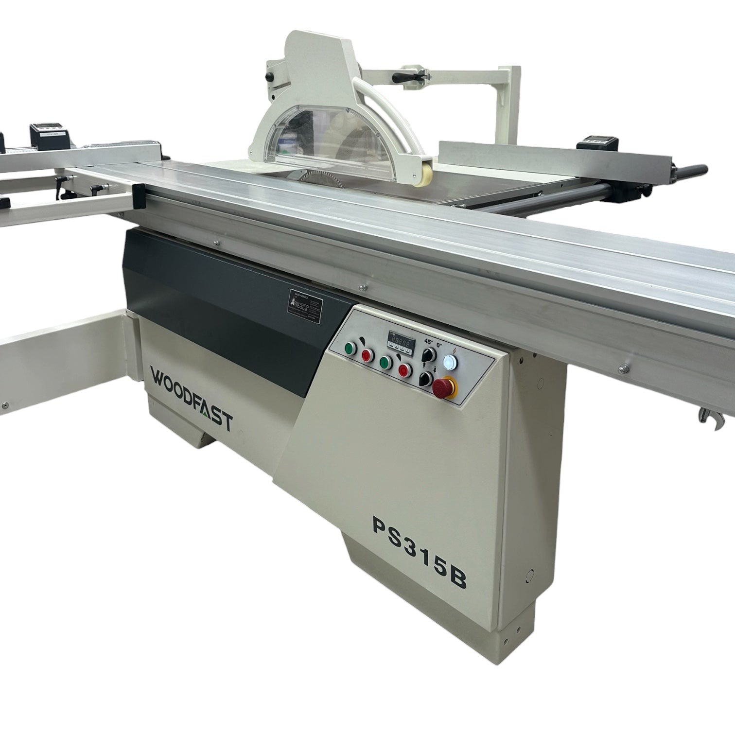 Woodfast 315mm (12") 2.6m or 3.2m Sliding Panel Saw 3HP 240V & 5.5HP 415V PS315B