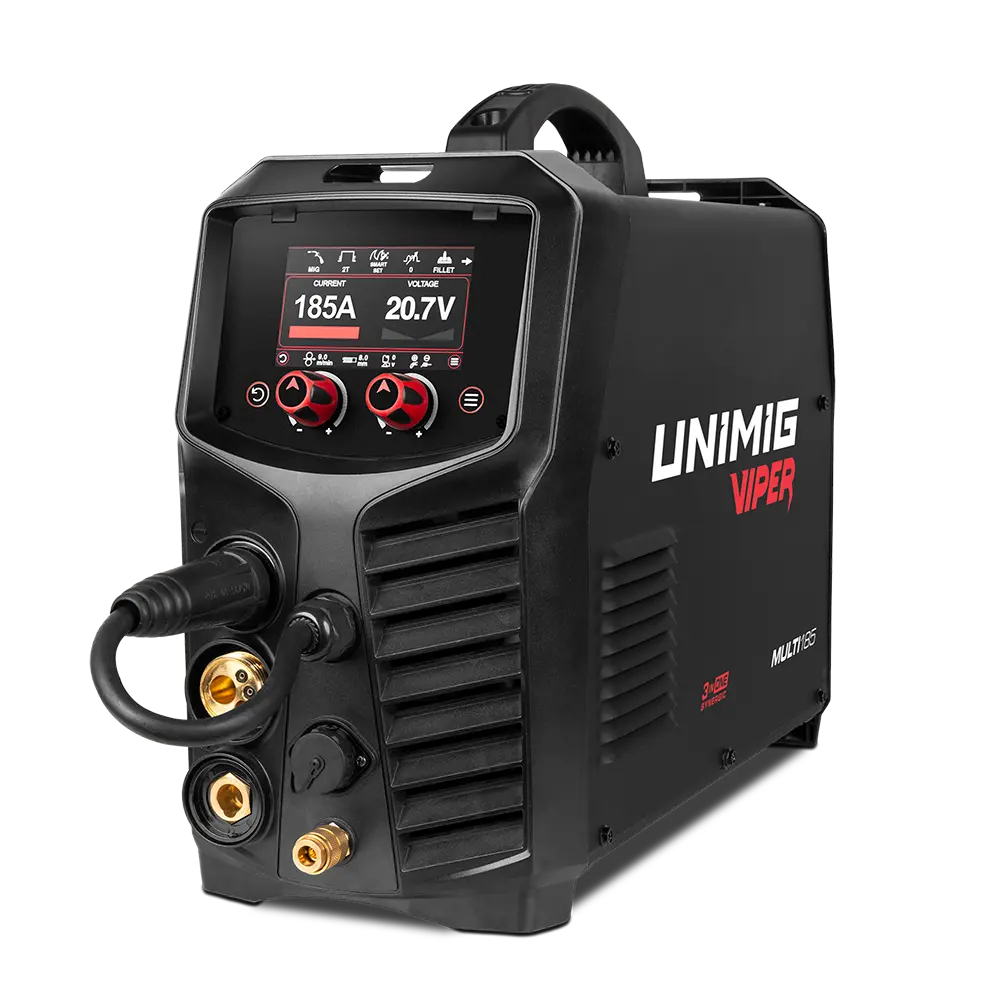Unimig Viper Multi 185 Mig/Tig/Mma Welder U11260