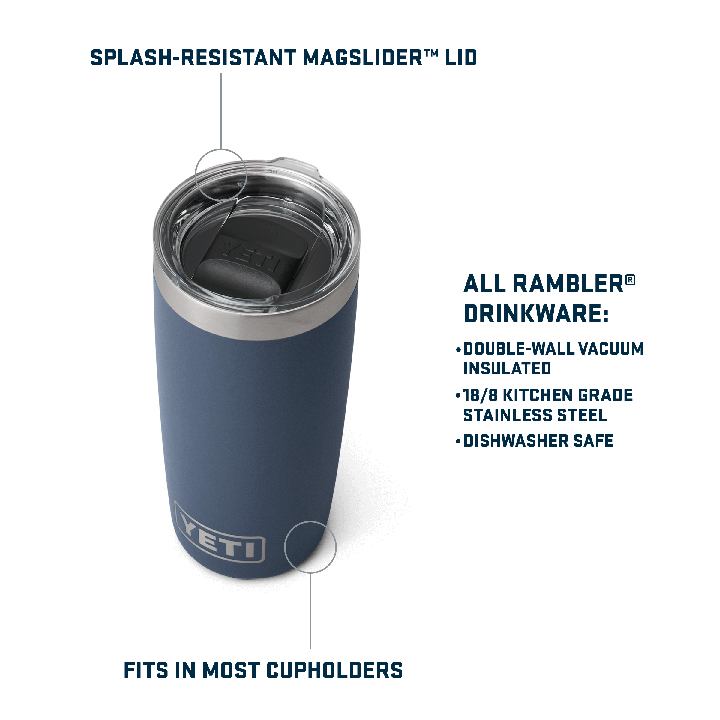 YETI Rambler® 10 oz (295 ml) Tumbler 21071507529