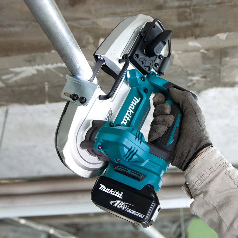 18V Brushless 51mm Compact Band Saw - DPB184Z by Makita