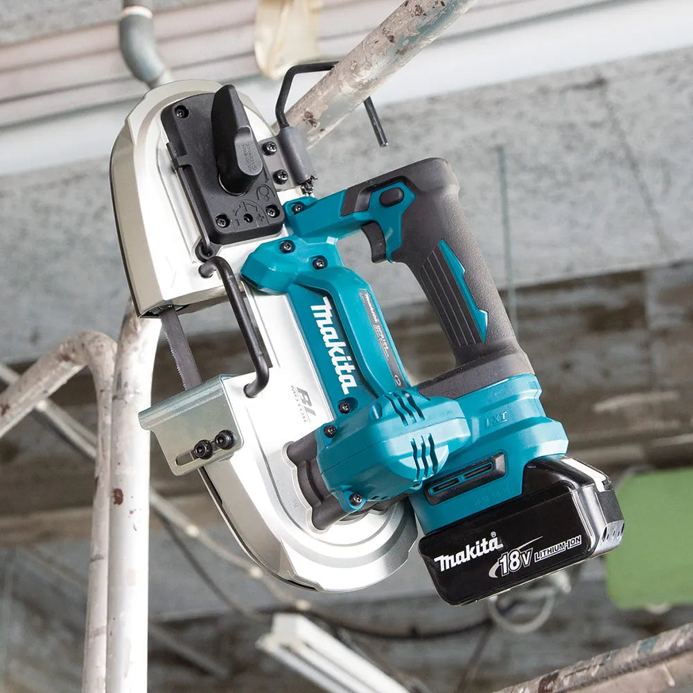 18V Brushless 51mm Compact Band Saw - DPB184Z by Makita