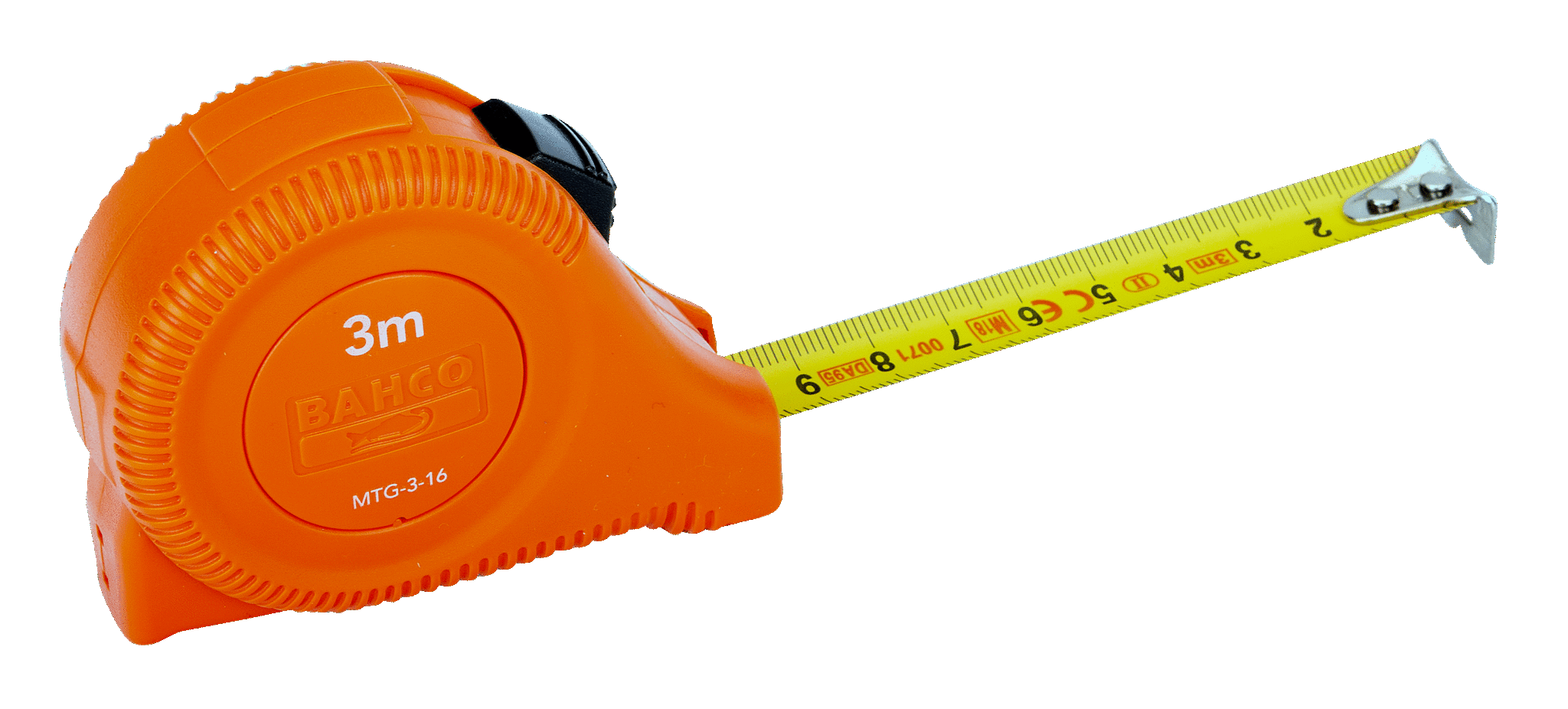 Short Measuring Tapes with Positive Locking Button - MTG-5-19 by Bahco