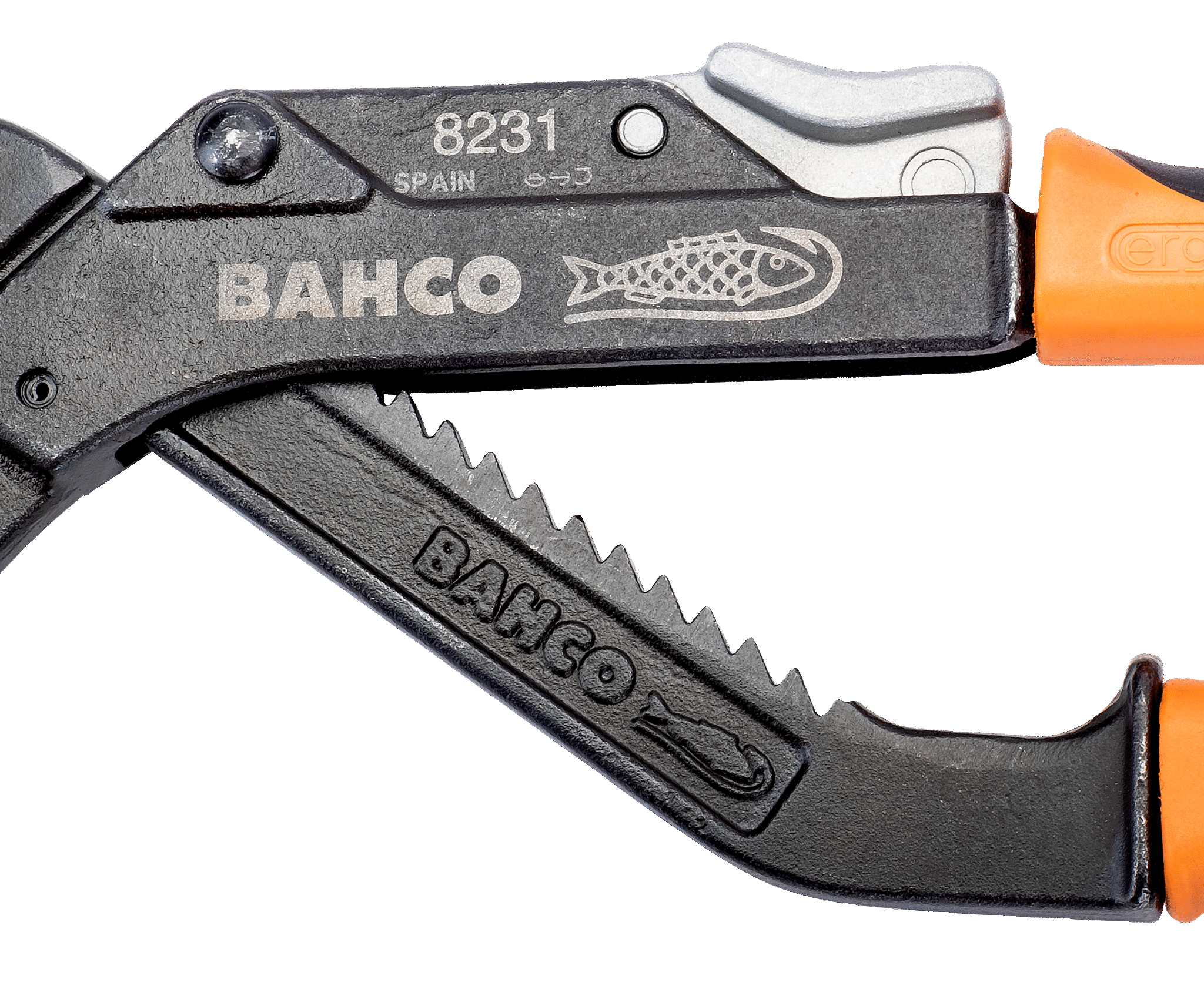 ERGO™ Extra Wide Jaw Slip Joint Water Pump Pliers with Dual-Component Handles and Phosphate finish - 8231 by Bahco