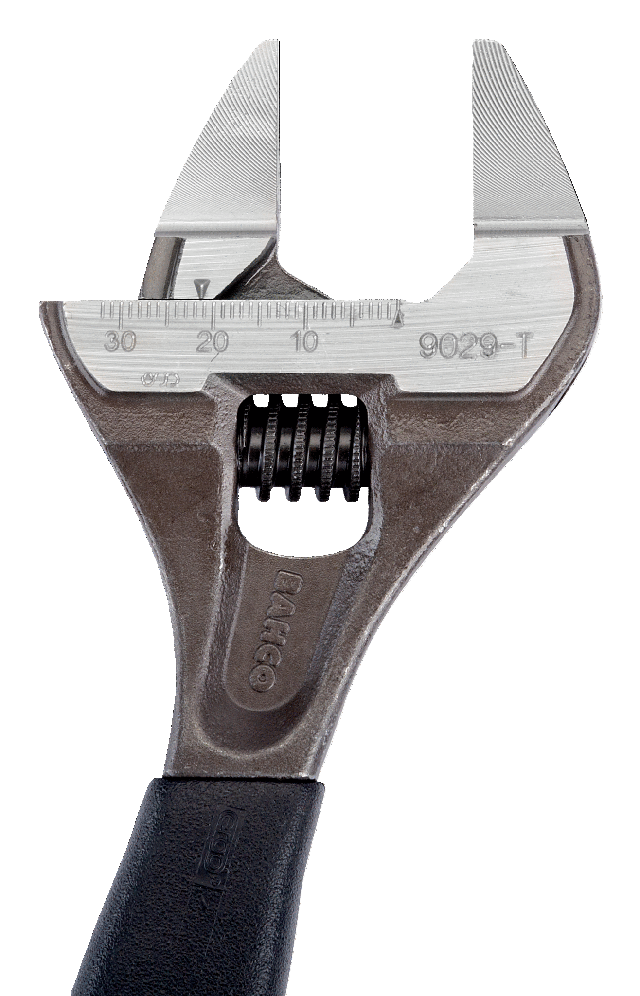 ERGO™ Central Nut Wide Opening Thin Jaw Adjustable Wrenches with Rubber Handle - 9029-T by Bahco