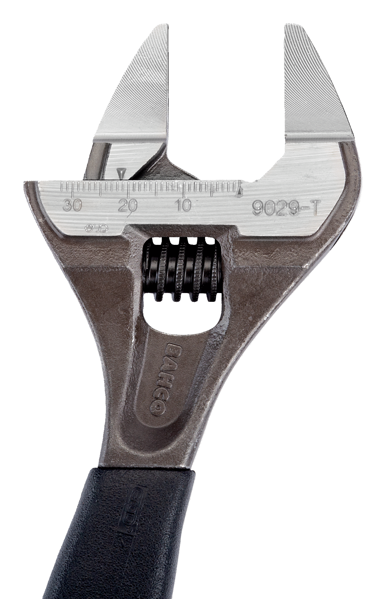 ERGO™ Central Nut Wide Opening Thin Jaw Adjustable Wrenches with Rubber Handle - 9031-T by Bahco