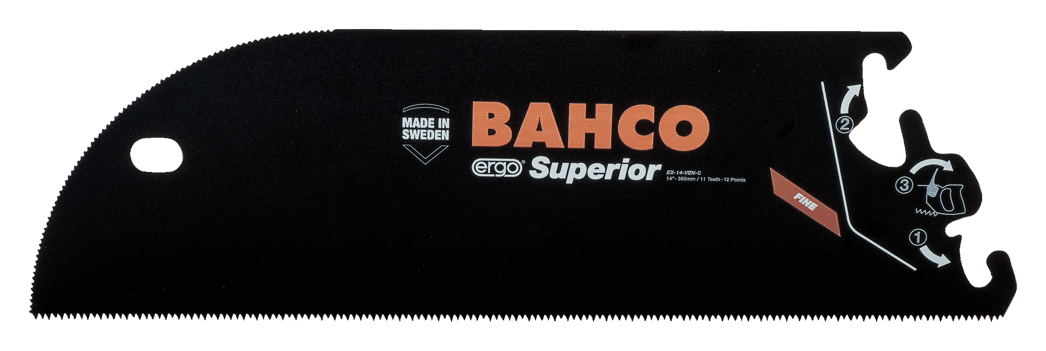 Superior™ Veneer Sawblades with ERGO™ EX Handles - EX-14-VEN-C by Bahco