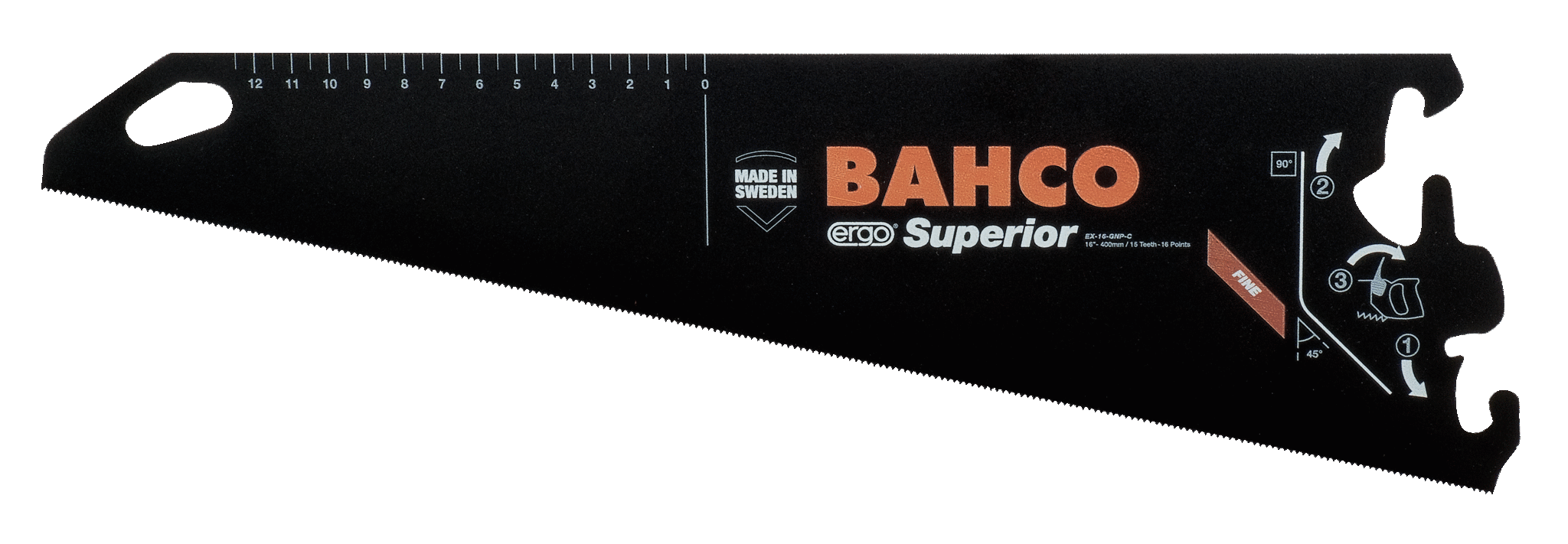 Superior™ General Purpose Sawblades with ERGO™ EX Handles - EX-16-GNP-C by Bahco