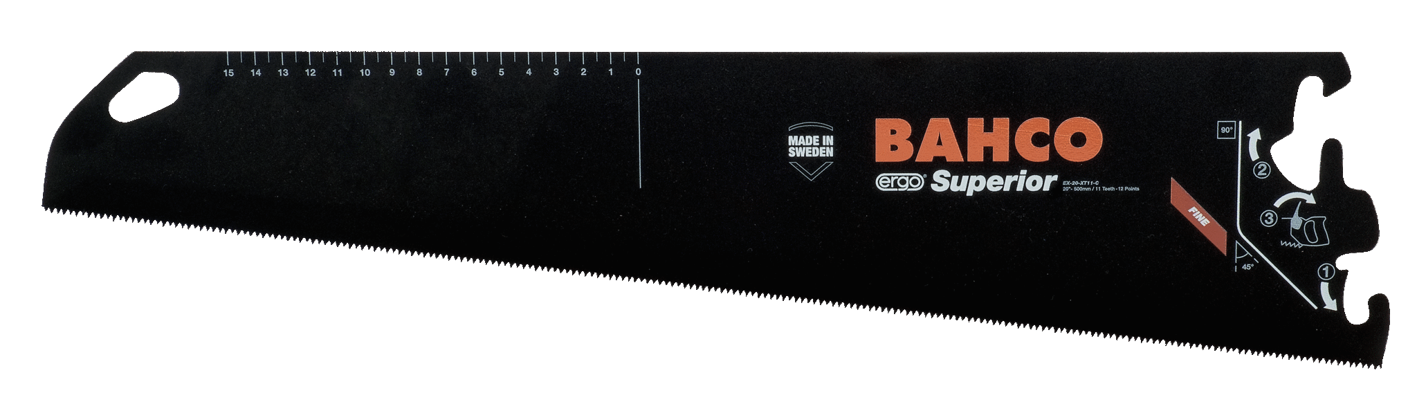 Superior™ Sawblades with ERGO™ EX Handles - EX-20-XT11-C by Bahco