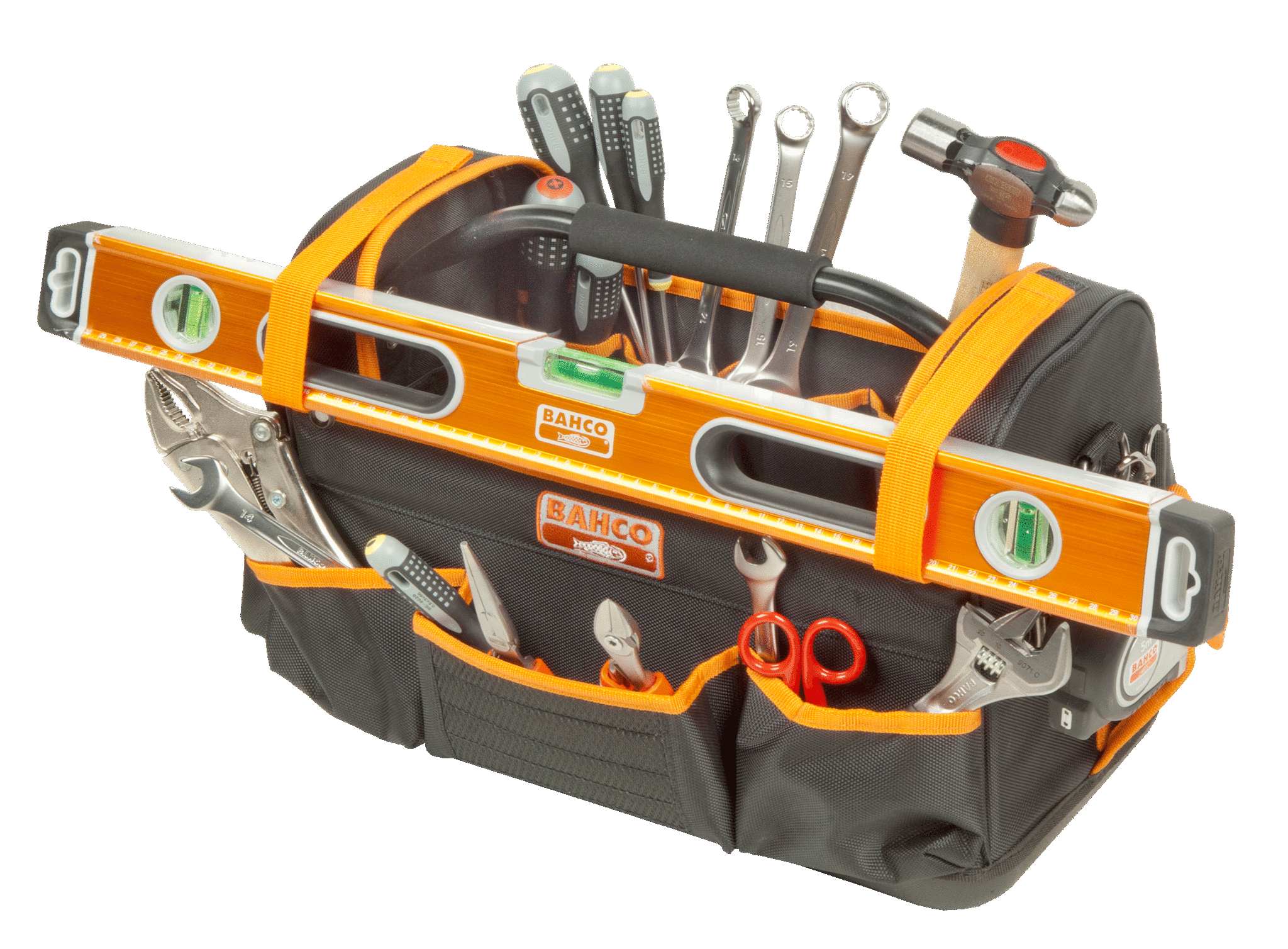 24 L Open Top Fabric Tool Bags with Rigid Base - 3100TB by Bahco
