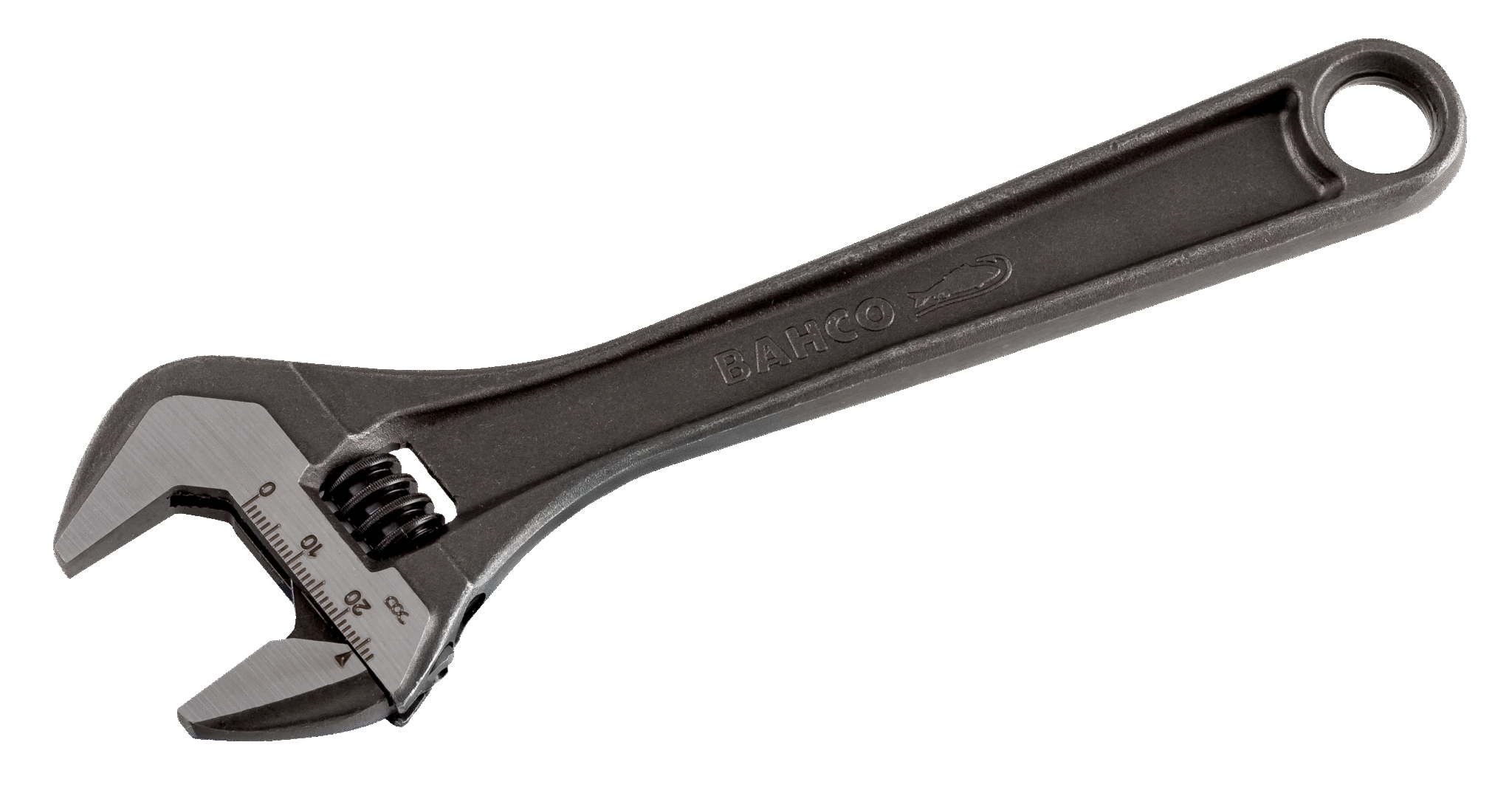 Central Nut Adjustable Wrenches with Phosphate Finish 450mm - 8075 by Bahco