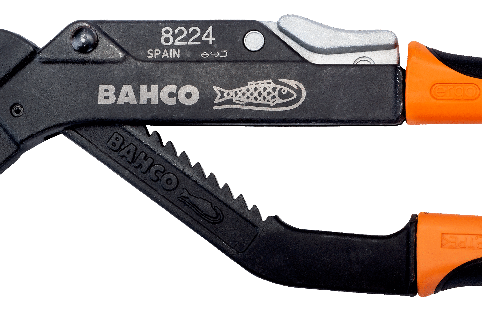 ERGO™ Slip Joint Water Pump Pliers with Dual-Component Handles and Phosphate Finish - 8225 by Bahco