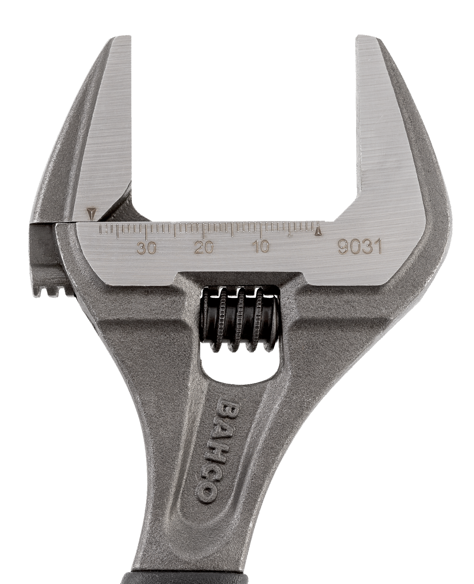 ERGO™ Central Nut Wide Opening Jaw Adjustable Wrenches with Rubber Handle and Phosphate Finish - 9031 by Bahco