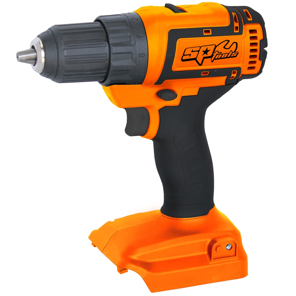 18V 13mm 5.0AH Drill Driver Brushless 2 Speed (Skin Only) - SP81235BU by SP Tools